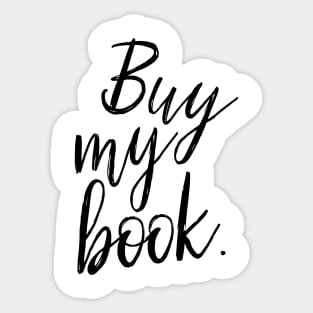 Buy My Book Sticker